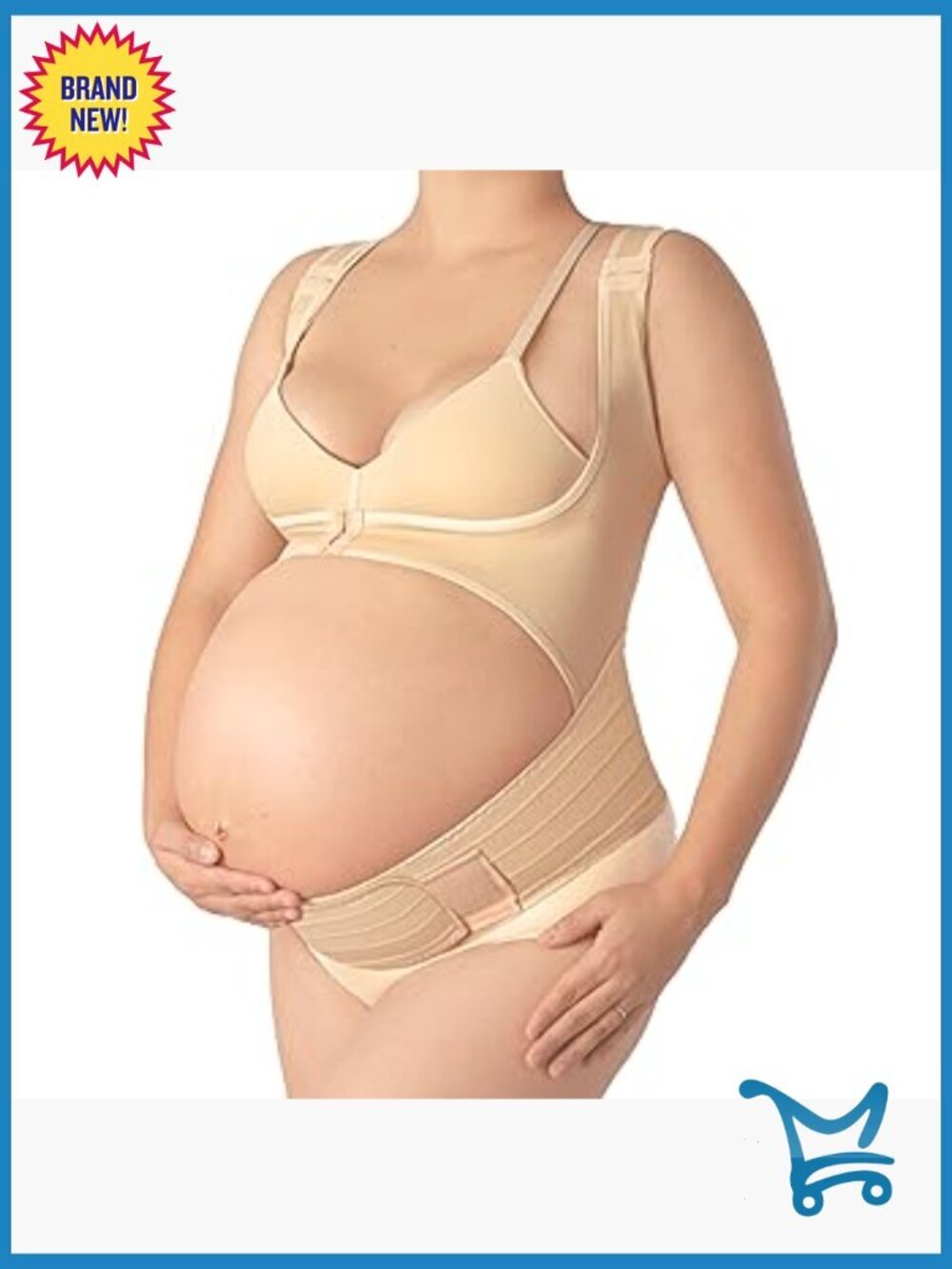 Maternity Support Vest Adjustable Posture Corrector Belly Band